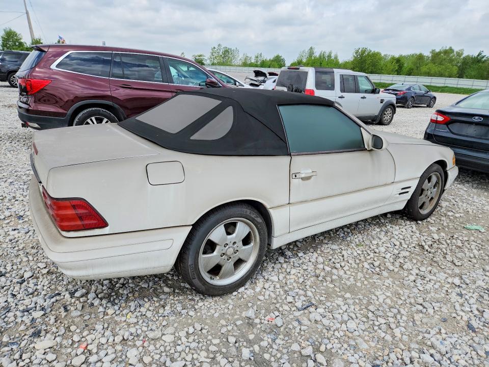 53991046 :رقم المزاد ، WDBFA68F8XF186752 vin ، 1999 Mercedes-benz Sl500 مزاد بيع