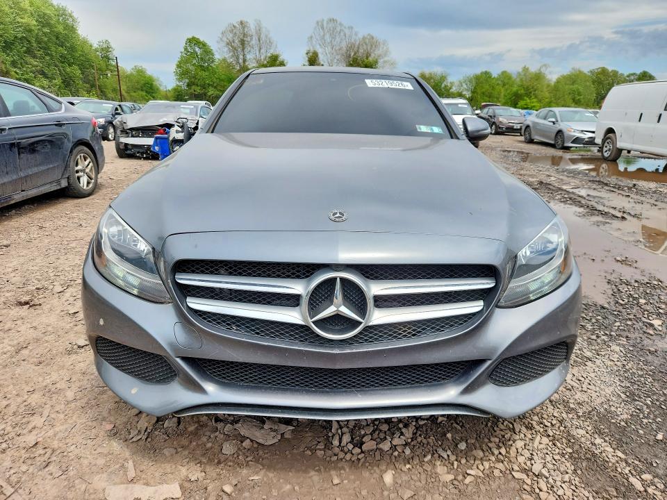 2018 Mercedes-benz C მანქანა იყიდება აუქციონზე, vin: 55SWF4KB2JU244541, აუქციონის ნომერი: 57668846