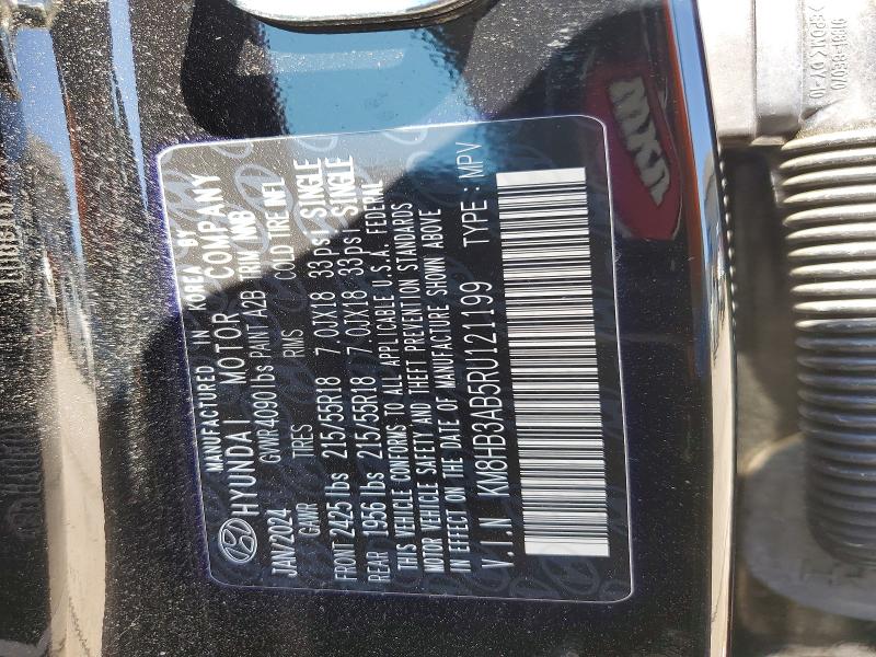Aukcja sprzedaży 2024 Hyundai Kona, vin: KM8HB3AB5RU121199, numer aukcji: 52171246