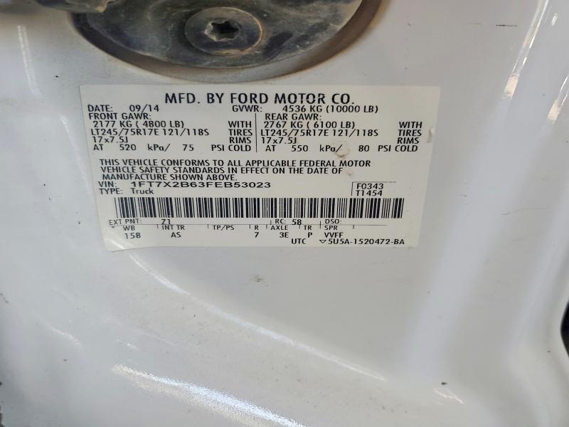 Продаж на аукціоні авто 2015 Ford F250, vin: 1FT7X2B63FEB53023, номер лоту: 53512056