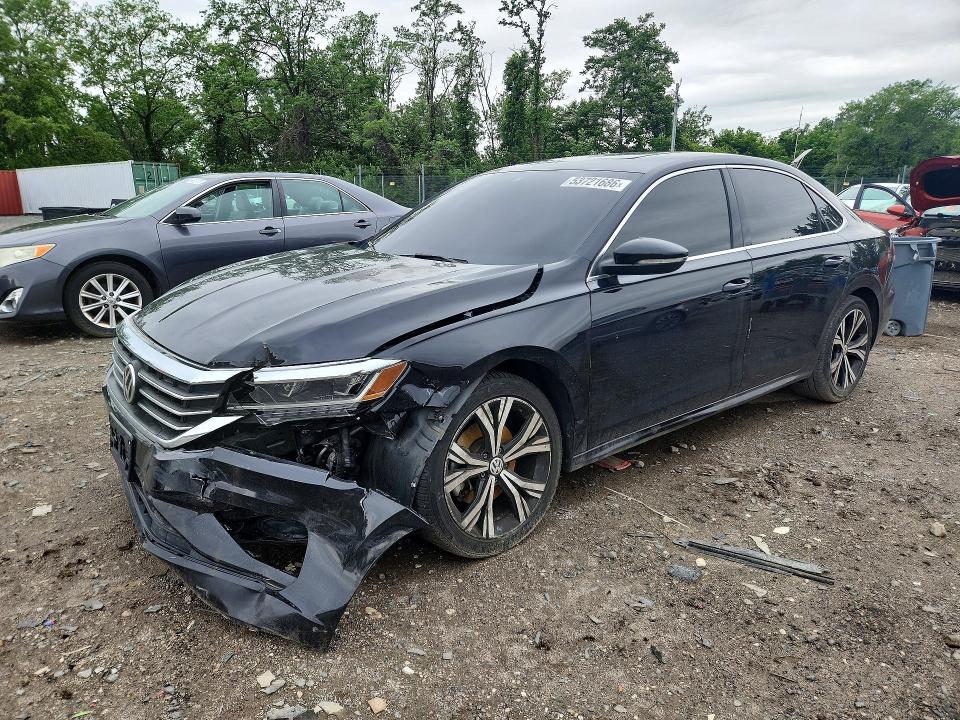 2021 Volkswagen Passat მანქანა იყიდება აუქციონზე, vin: 1VWSA7A39MC012480, აუქციონის ნომერი: 53721686