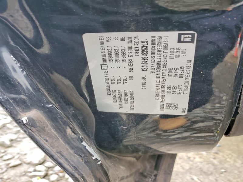 Aukcja sprzedaży 2011 Gmc Sierra, vin: 1GT426C81BF191783, numer aukcji: 53691876