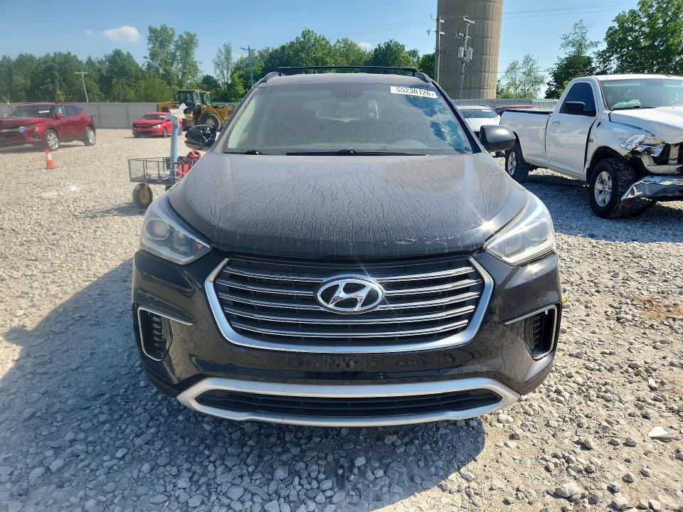 55230126 :رقم المزاد ، KM8SMDHF0HU221501 vin ، 2017 Hyundai Santa Fe مزاد بيع