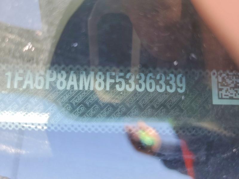 53661876 :رقم المزاد ، 1FA6P8AM8F5336339 vin ، 2015 Ford Mustang مزاد بيع