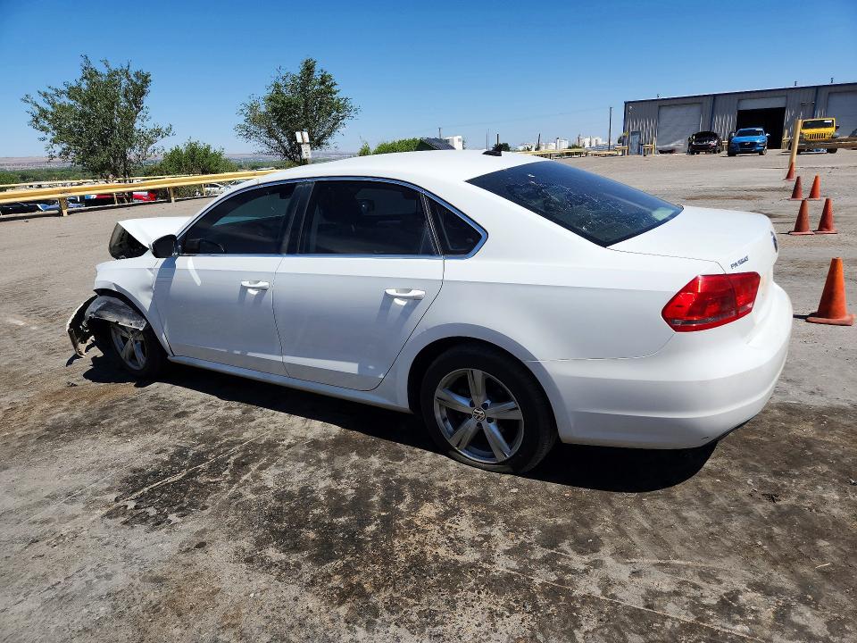 54181776 :رقم المزاد ، 1VWBN7A31DC031769 vin ، 2013 Volkswagen Passat مزاد بيع