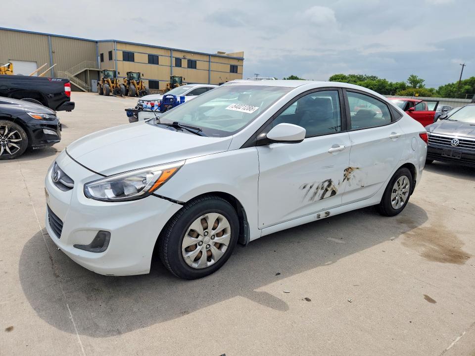 2017 Hyundai Accent მანქანა იყიდება აუქციონზე, vin: KMHCT4AE6HU361531, აუქციონის ნომერი: 54021286