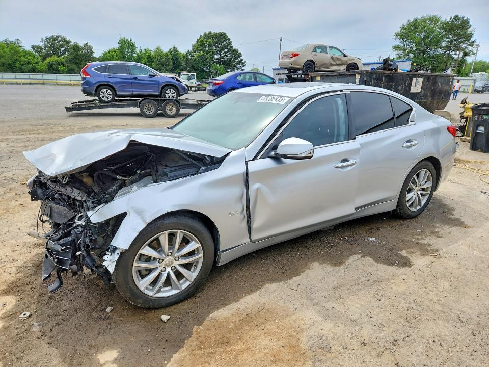 2017 Infiniti Q50 მანქანა იყიდება აუქციონზე, vin: JN1EV7AP0HM735113, აუქციონის ნომერი: 52535436