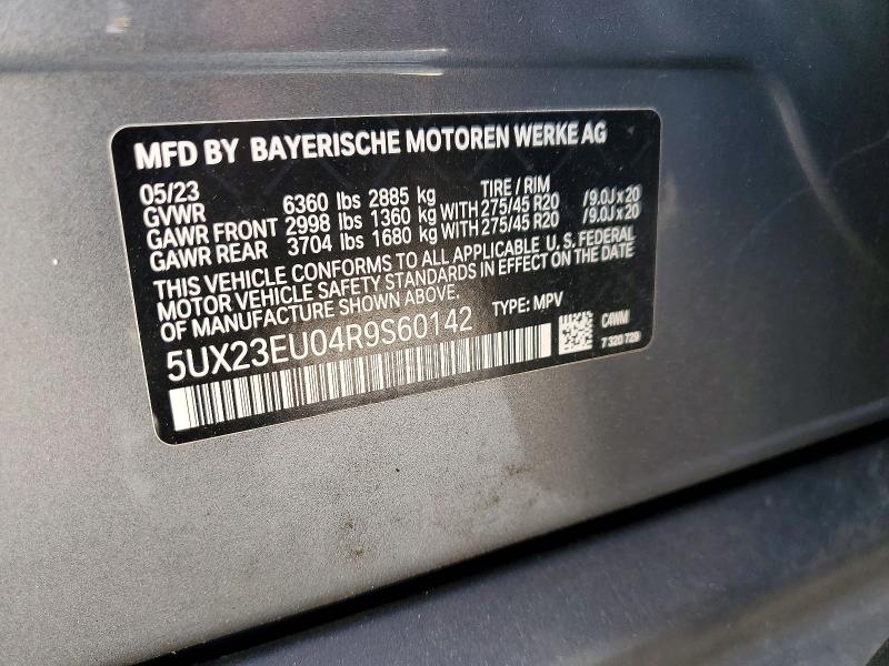 Aukcja sprzedaży 2024 Bmw X5, vin: 5UX23EU04R9S60142, numer aukcji: 52773456