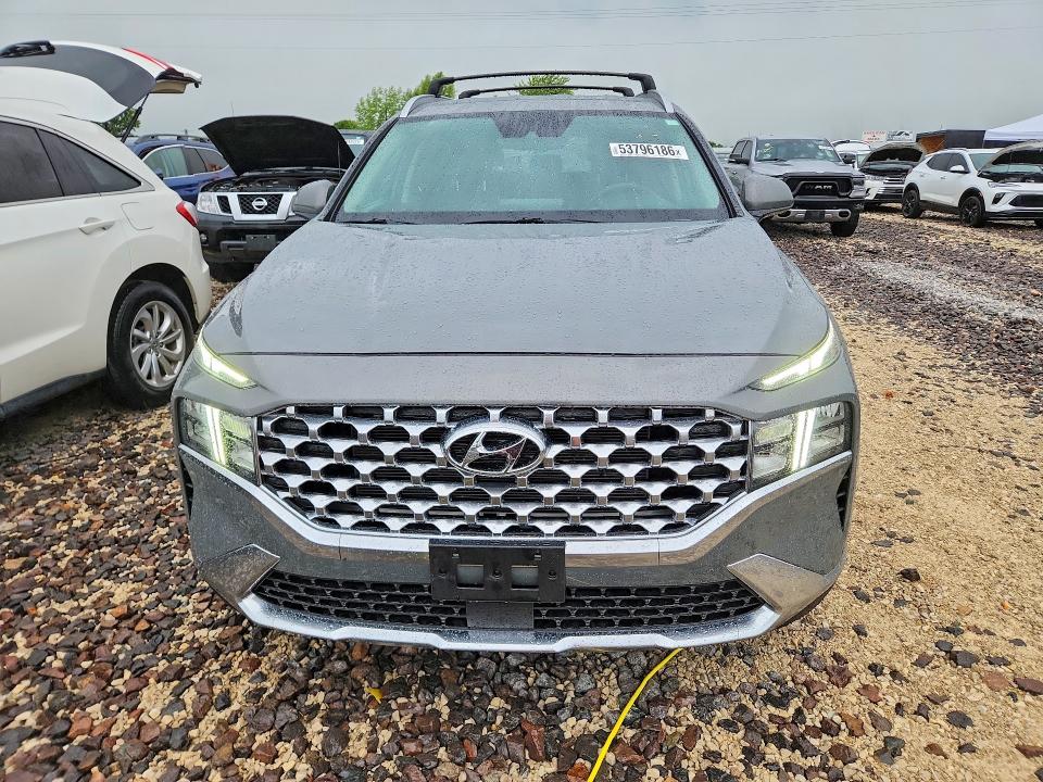 53796186 :رقم المزاد ، 5NMS24AJ0NH376951 vin ، 2022 Hyundai Santa Fe مزاد بيع