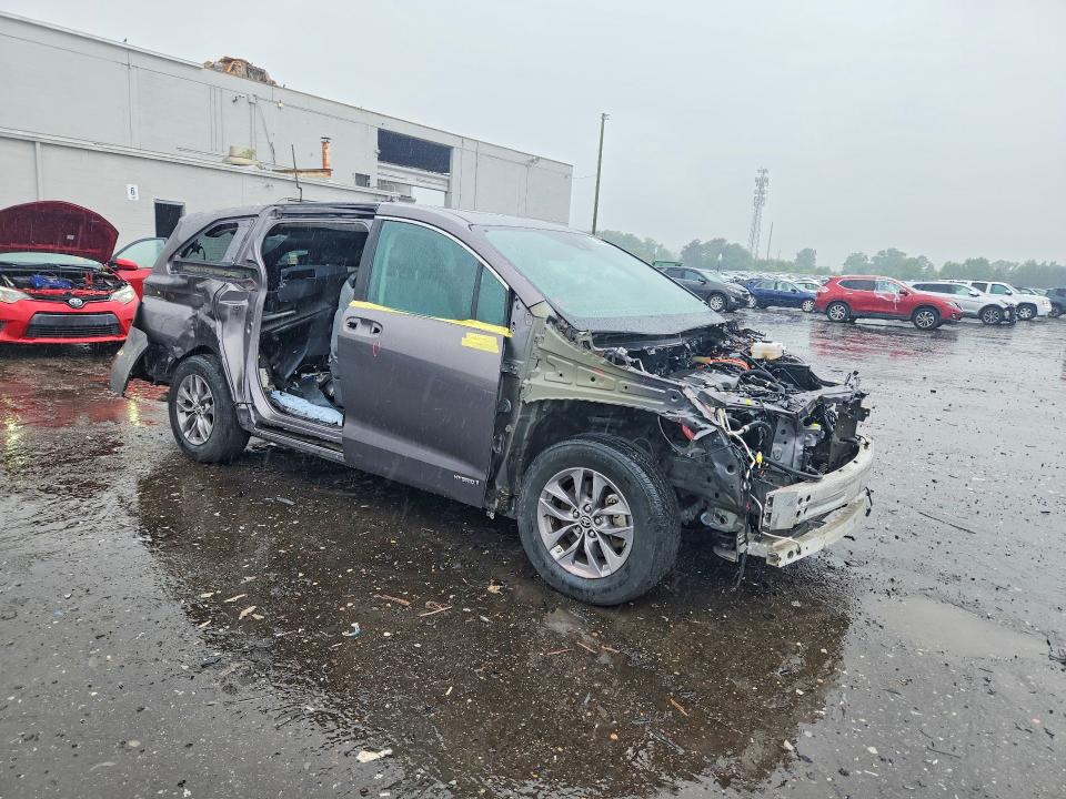 Aukcja sprzedaży 2021 Toyota Sienna, vin: 5TDYSKFC7MS005046, numer aukcji: 54758516