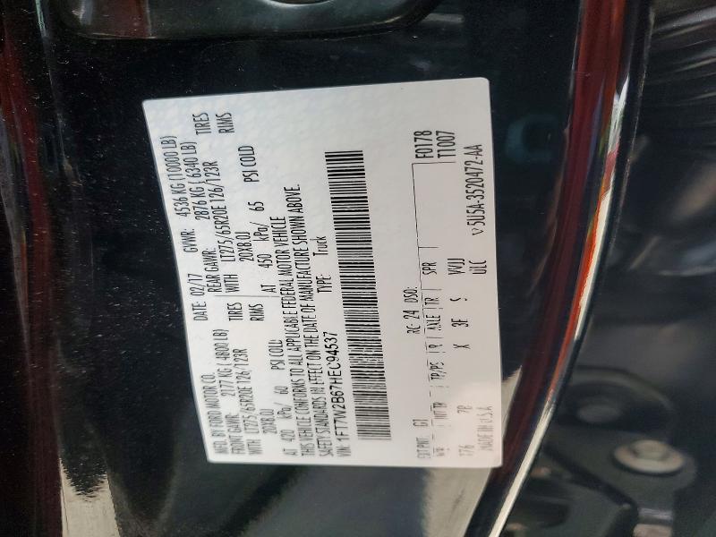 Aukcja sprzedaży 2017 Ford F250, vin: 1FT7W2B67HEC94537, numer aukcji: 52827836