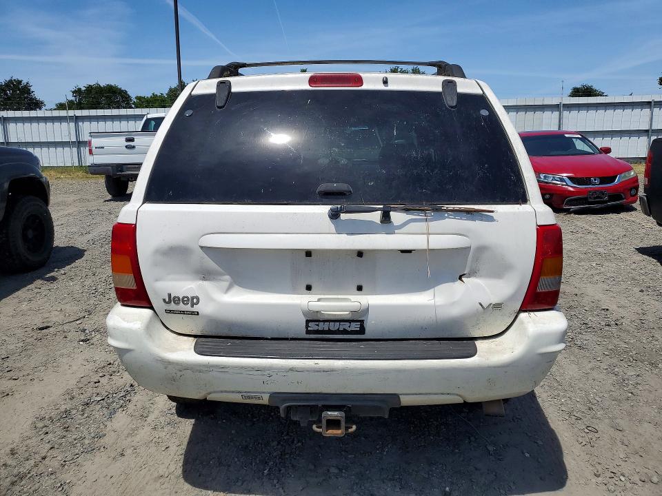 2000 Jeep Cherokee Limited 4d მანქანა იყიდება აუქციონზე, vin: 1J4GW58N6YC354264, აუქციონის ნომერი: 52052756