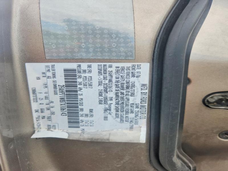 Продаж на аукціоні авто 2007 Ford Crown Victoria, vin: 2FAHP71W87X106143, номер лоту: 54311686