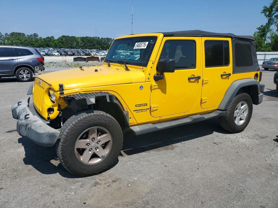 2015 Jeep Wrangler Unlimited მანქანა იყიდება აუქციონზე, vin: 1C4BJWDG4FL699186, აუქციონის ნომერი: 54605776