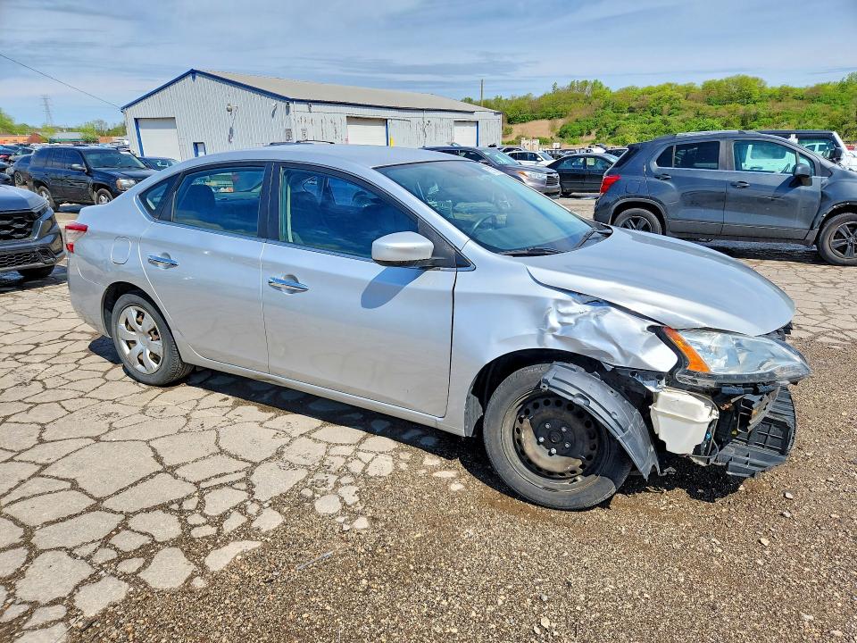 2015 Nissan Sentra მანქანა იყიდება აუქციონზე, vin: 3N1AB7AP1FY233373, აუქციონის ნომერი: 51703396
