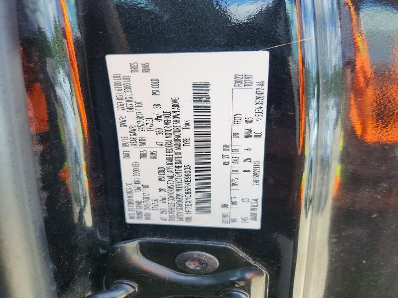 54108516 :رقم المزاد ، 1FTEX1C86FKE99005 vin ، 2015 Ford F150 مزاد بيع