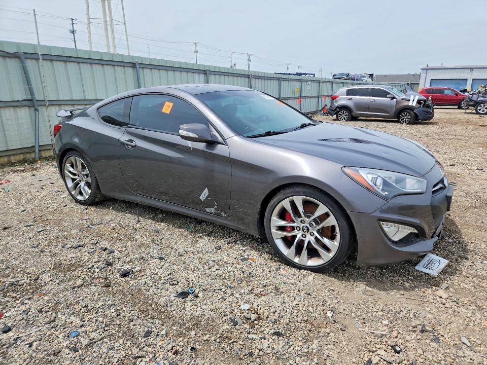 2013 Hyundai Genesis Coupe მანქანა იყიდება აუქციონზე, vin: KMHHU6KJ1DU096893, აუქციონის ნომერი: 54831746