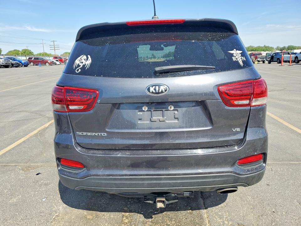 55186146 :رقم المزاد ، 5XYPG4A51KG468313 vin ، 2019 Kia Sorento مزاد بيع