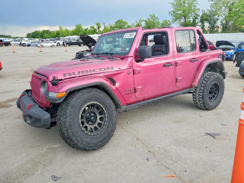 Продажа на аукционе авто 2021 Jeep Wrangler Unlimited, vin: 1C4HJXFG5MW852070, номер лота: 52172666