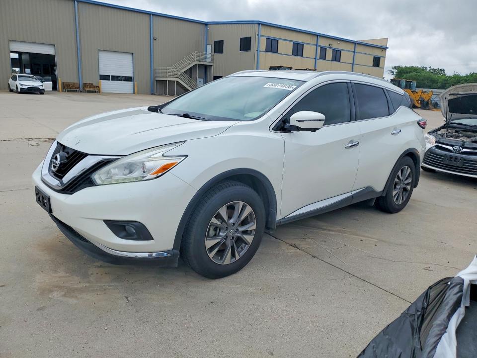 Auction sale of the 2016 Nissan Murano, vin: 5N1AZ2MGXGN131006, lot number: 53874036