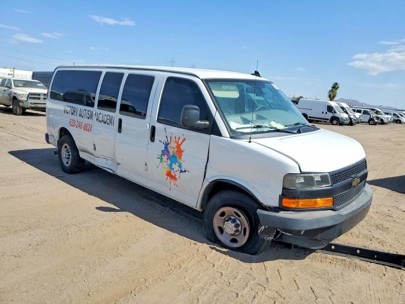 53271916 :رقم المزاد ، 1GAZGNFP9J1336299 vin ، 2018 Chevrolet Express G3500 مزاد بيع