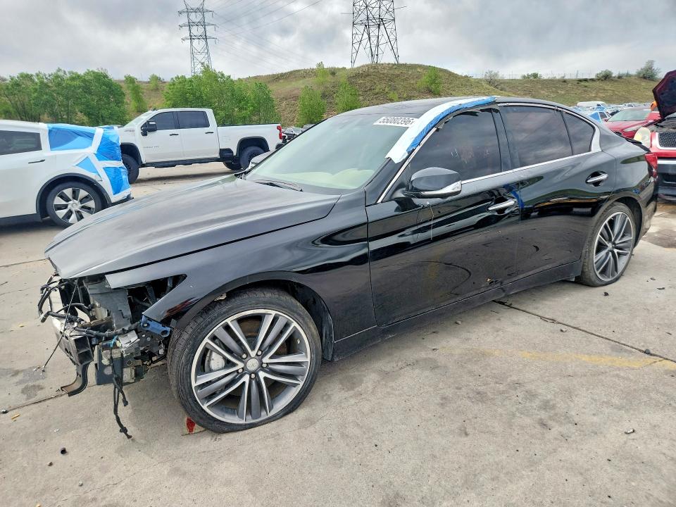 55080396 :رقم المزاد ، JN1BV7AR7EM700245 vin ، 2014 Infiniti Q50 مزاد بيع