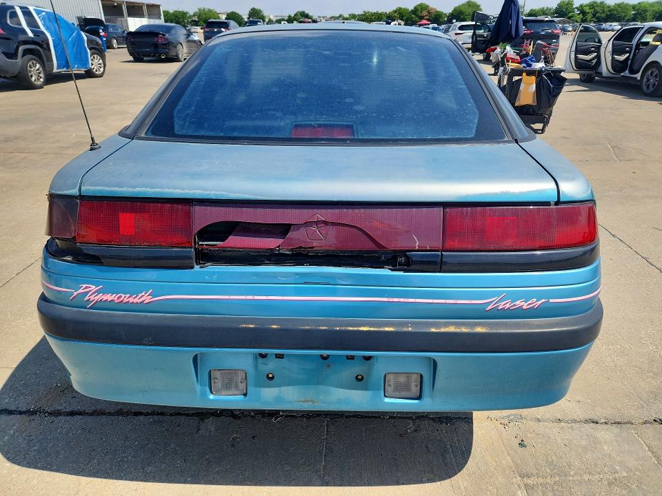 53203216 :رقم المزاد ، 4P3CS34T0ME146886 vin ، 1991 Plymouth Laser مزاد بيع