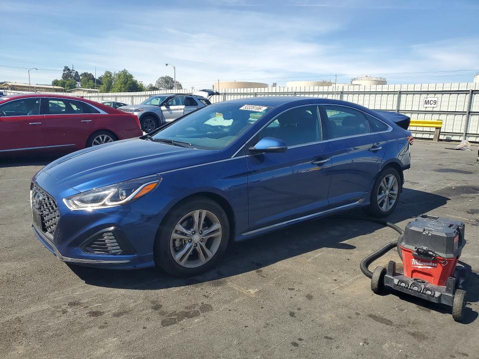 2018 Hyundai Sonata მანქანა იყიდება აუქციონზე, vin: 5NPE34AF1JH693639, აუქციონის ნომერი: 53328106