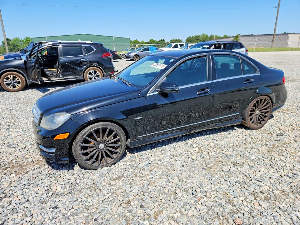 Продаж на аукціоні авто 2012 Mercedes-benz C, vin: WDDGF4HB9CA614303, номер лоту: 53584816