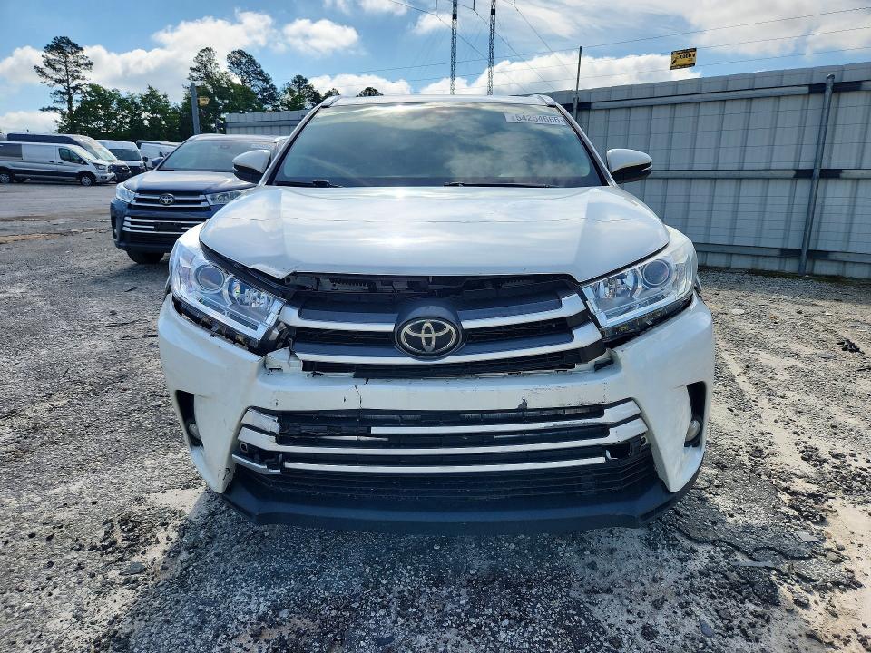 2019 Toyota Highlander მანქანა იყიდება აუქციონზე, vin: 5TDJZRFH2KS926671, აუქციონის ნომერი: 54254666