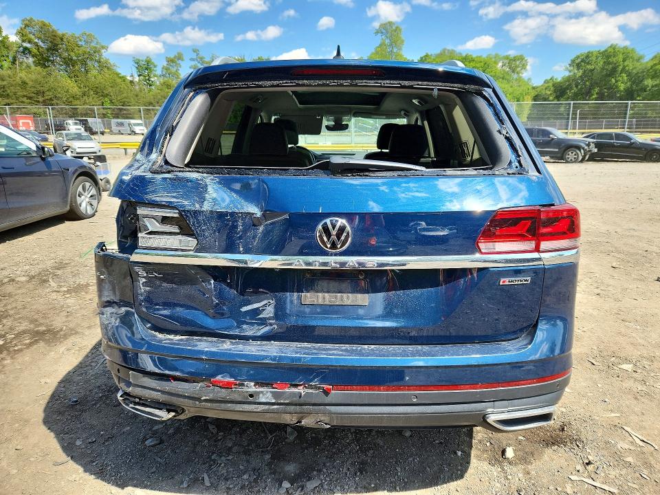 2021 Volkswagen Atlas მანქანა იყიდება აუქციონზე, vin: 1V2BP2CA5MC512537, აუქციონის ნომერი: 52645166