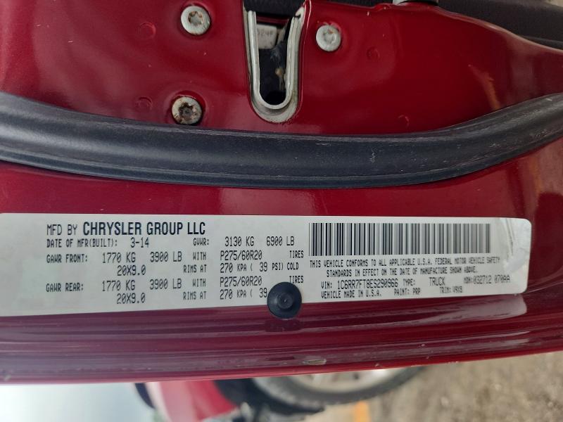Продажа на аукционе авто 2014 Ram 1500, vin: 1C6RR7FT8ES290966, номер лота: 52399606