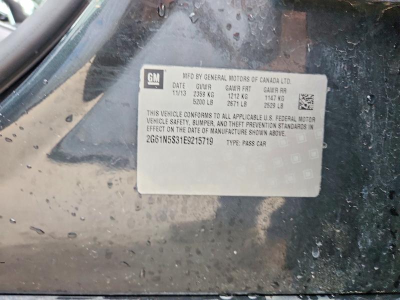 53288976 :رقم المزاد ، 2G61N5S31E9215719 vin ، 2014 Cadillac Xts مزاد بيع