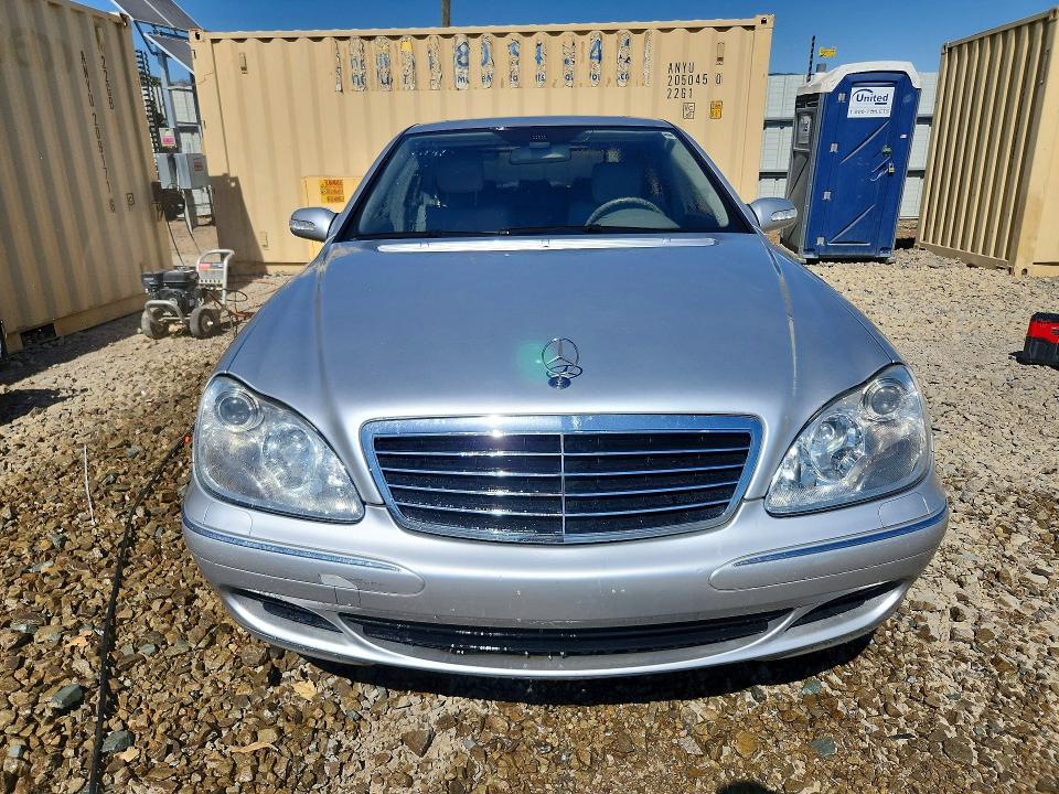 Aukcja sprzedaży 2005 Mercedes-benz S, vin: WDBNG75J85A445520, numer aukcji: 52954386