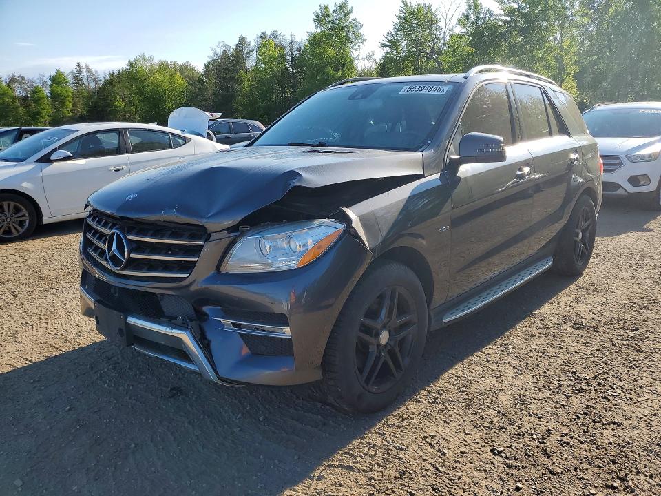 Aukcja sprzedaży 2012 Mercedes-benz Ml, vin: 4JGDA2EBXCA036793, numer aukcji: 55394846