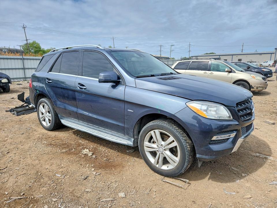 Auction sale of the 2012 Mercedes-benz Ml, vin: 4JGDA5HB3CA022666, lot number: 53939406