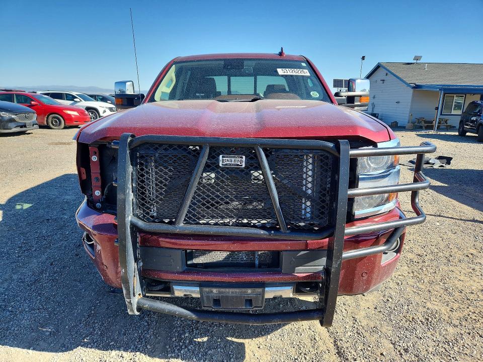 53126226 :رقم المزاد ، 1GC1KXE89FF645645 vin ، 2015 Chevrolet Silverado مزاد بيع