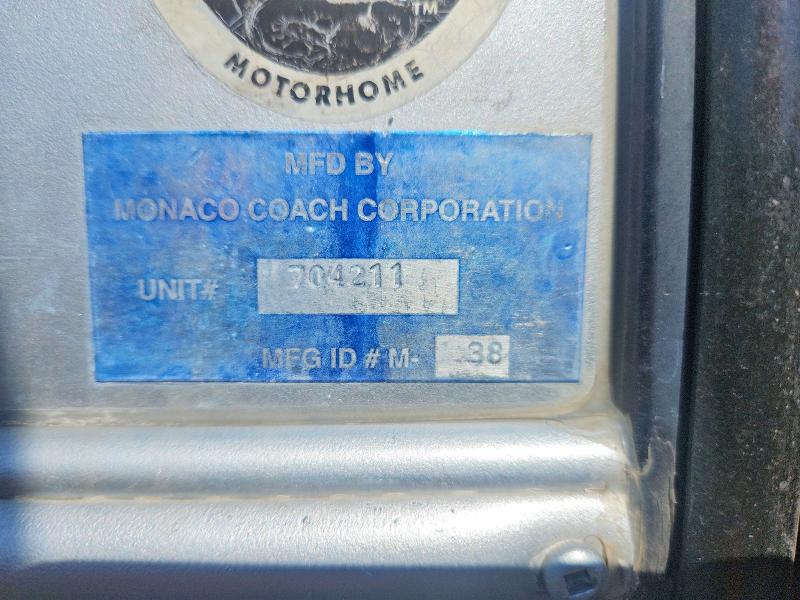 2003 Roadmaster Recreational Vehicle (rv) მანქანა იყიდება აუქციონზე, vin: 1RFB2444933024574, აუქციონის ნომერი: 54967976