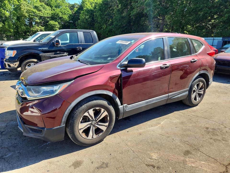 2018 Honda Cr-v მანქანა იყიდება აუქციონზე, vin: 5J6RW5H31JL000939, აუქციონის ნომერი: 53803396