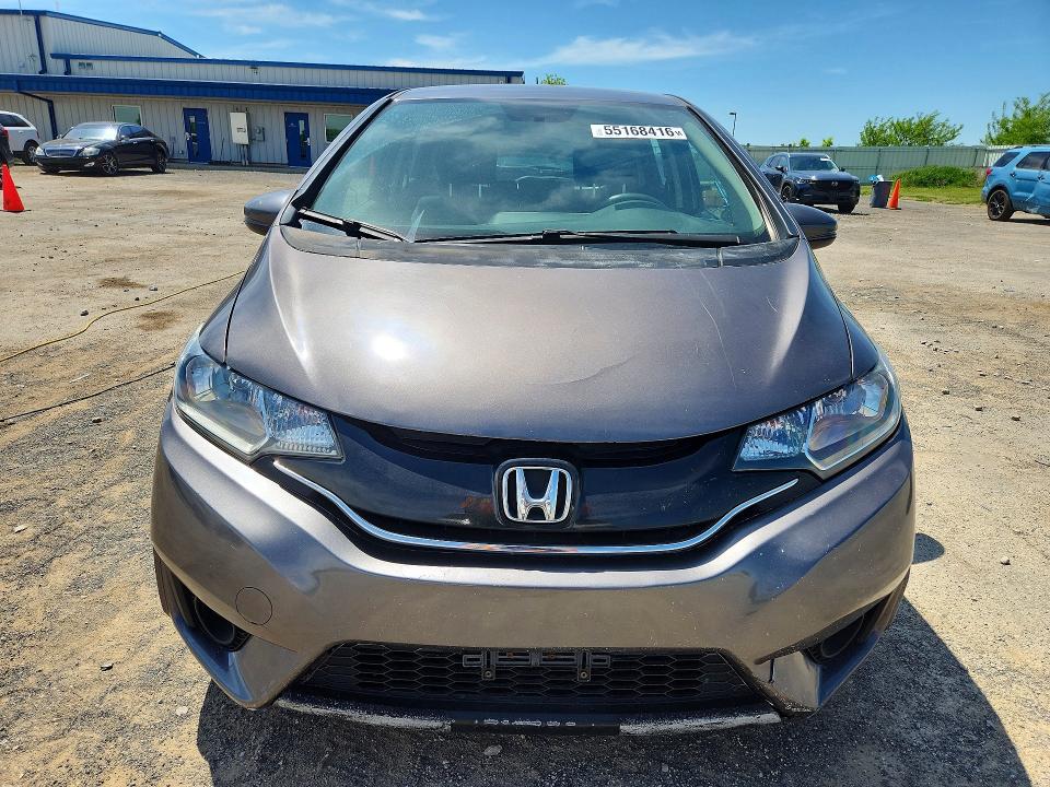 55168416 :رقم المزاد ، 3HGGK5H51FM706343 vin ، 2015 Honda Fit مزاد بيع