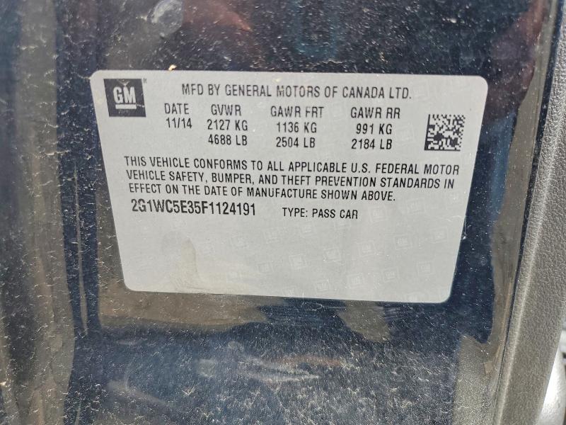 Продажа на аукционе авто 2015 Chevrolet Impala Limited, vin: 2G1WC5E35F1124191, номер лота: 54979116