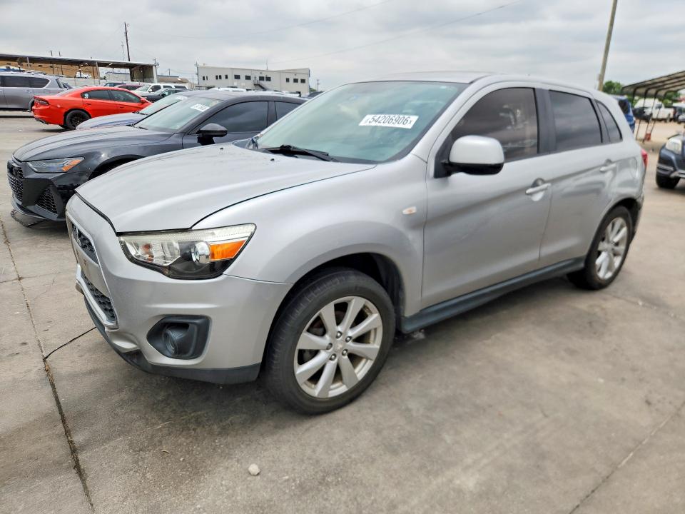 54206906 :رقم المزاد ، 4A4AP3AU6EE011722 vin ، 2014 Mitsubishi Outlander Sport مزاد بيع