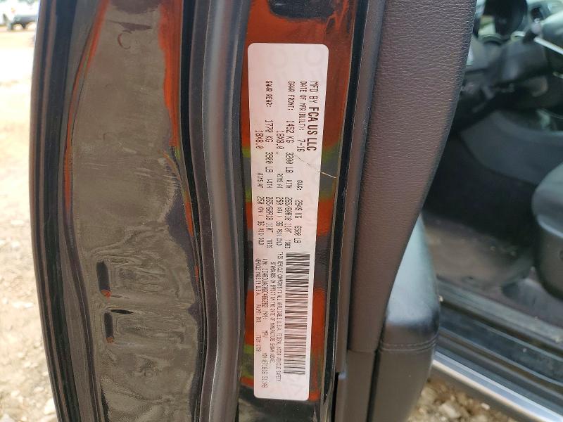 Продаж на аукціоні авто 2016 Dodge Durango, vin: 1C4RDJAG0GC486282, номер лоту: 52492006