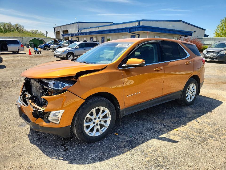 Продаж на аукціоні авто 2018 Chevrolet Equinox, vin: 2GNAXSEV9J6116569, номер лоту: 53088786