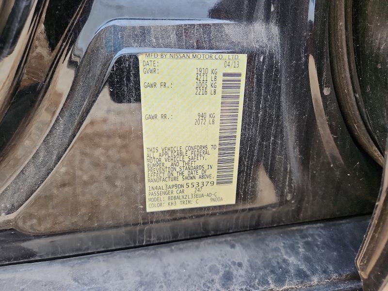 Продаж на аукціоні авто 2013 Nissan Altima, vin: 1N4AL3AP9DN553379, номер лоту: 52432936