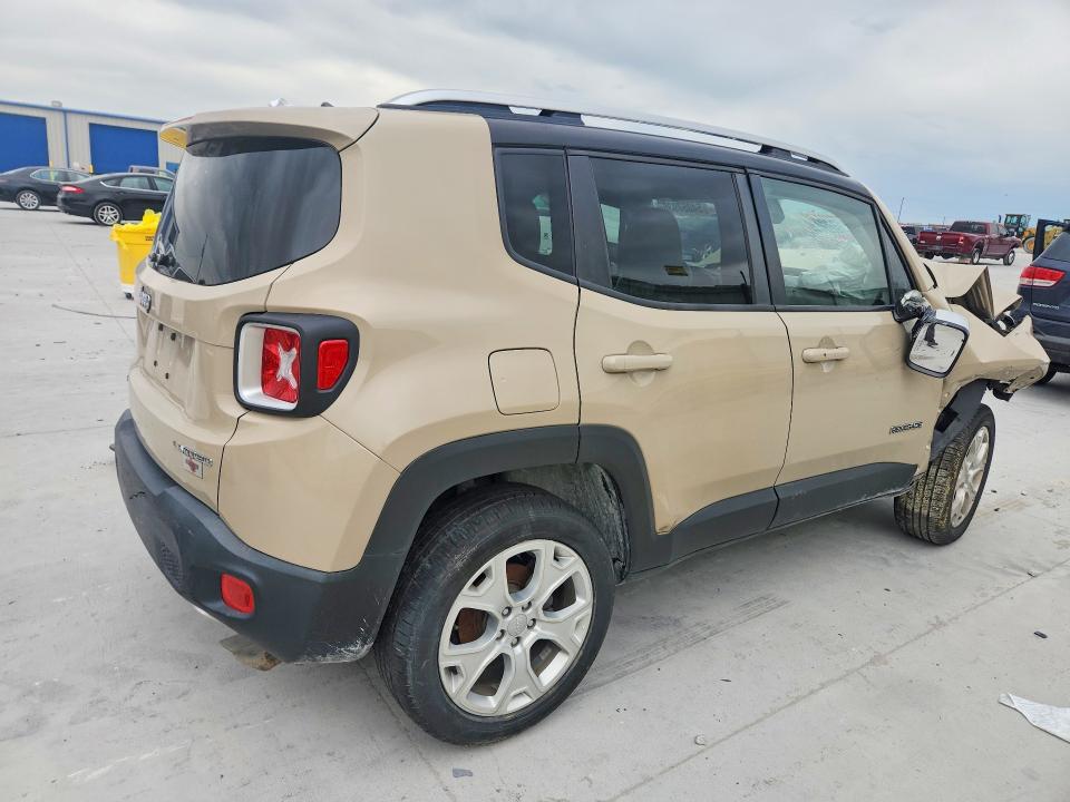 Продаж на аукціоні авто 2016 Jeep Renegade, vin: ZACCJBDTXGPD03866, номер лоту: 54057936