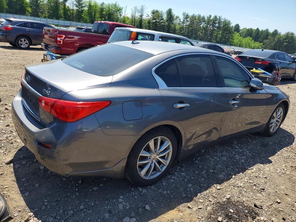 Продаж на аукціоні авто 2017 Infiniti Q50, vin: JN1EV7AR6HM833452, номер лоту: 53995796