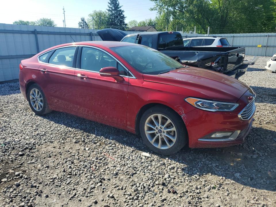Продаж на аукціоні авто 2017 Ford Fusion, vin: 3FA6P0HD4HR378465, номер лоту: 53833076