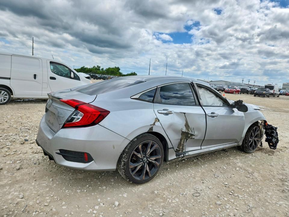 54613156 :رقم المزاد ، 2HGFC2F80MH519837 vin ، 2021 Honda Civic مزاد بيع
