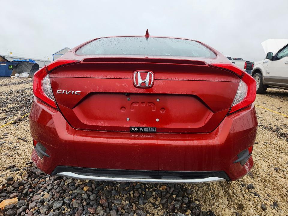 54169856 :رقم المزاد ، 19XFC1F36LE004302 vin ، 2020 Honda Civic مزاد بيع